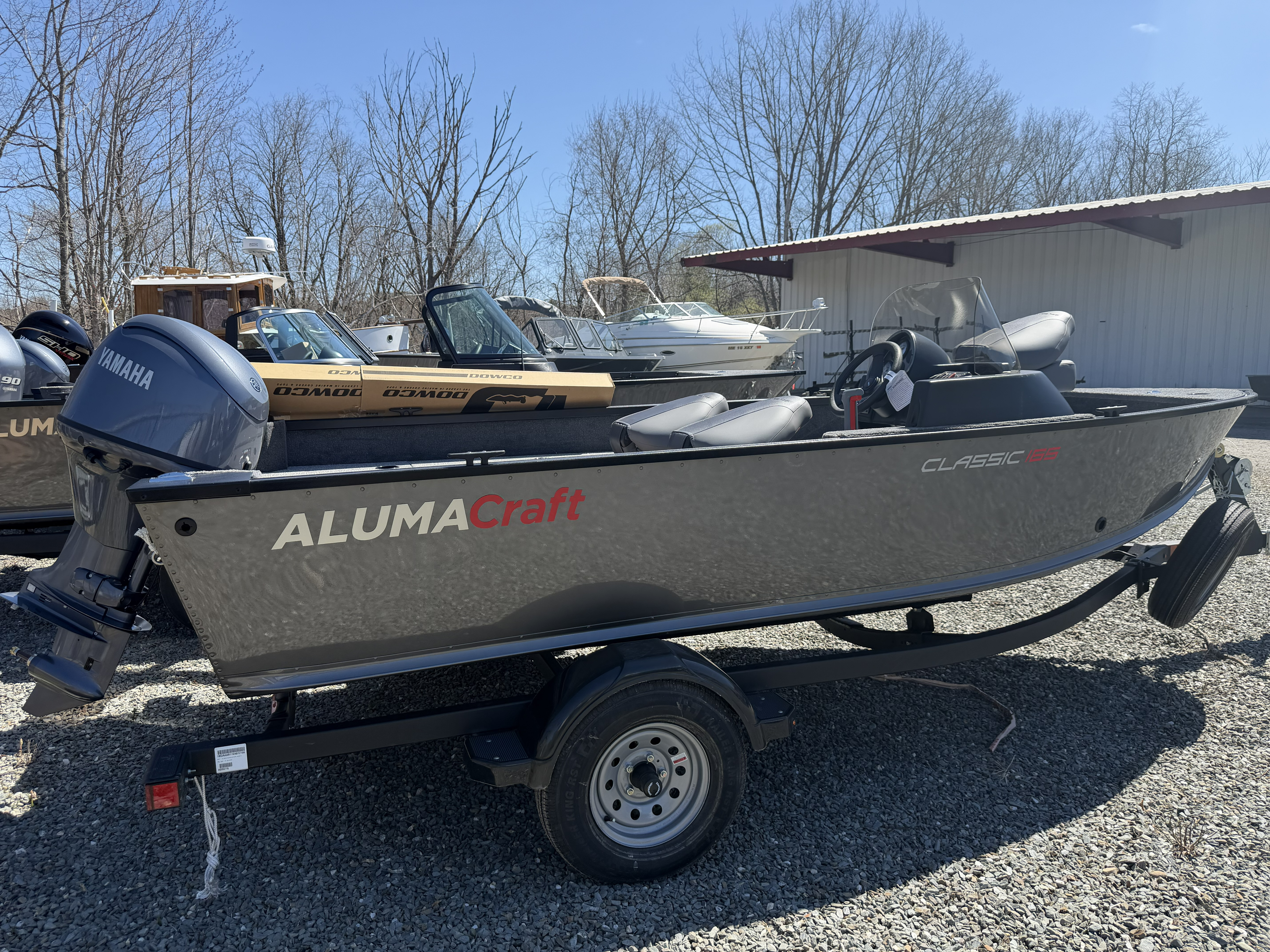2026 Alumacraft Classic 165 CS - Grey
