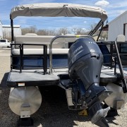 2026 Godfrey EX2286SBX Tripletoon - Charcoal/Lagoon