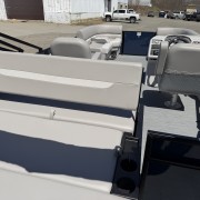 2026 Godfrey EX2286SBX Tripletoon - Charcoal/Lagoon