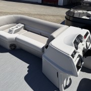 2026 Godfrey EX2286SBX Tripletoon - Charcoal/Lagoon