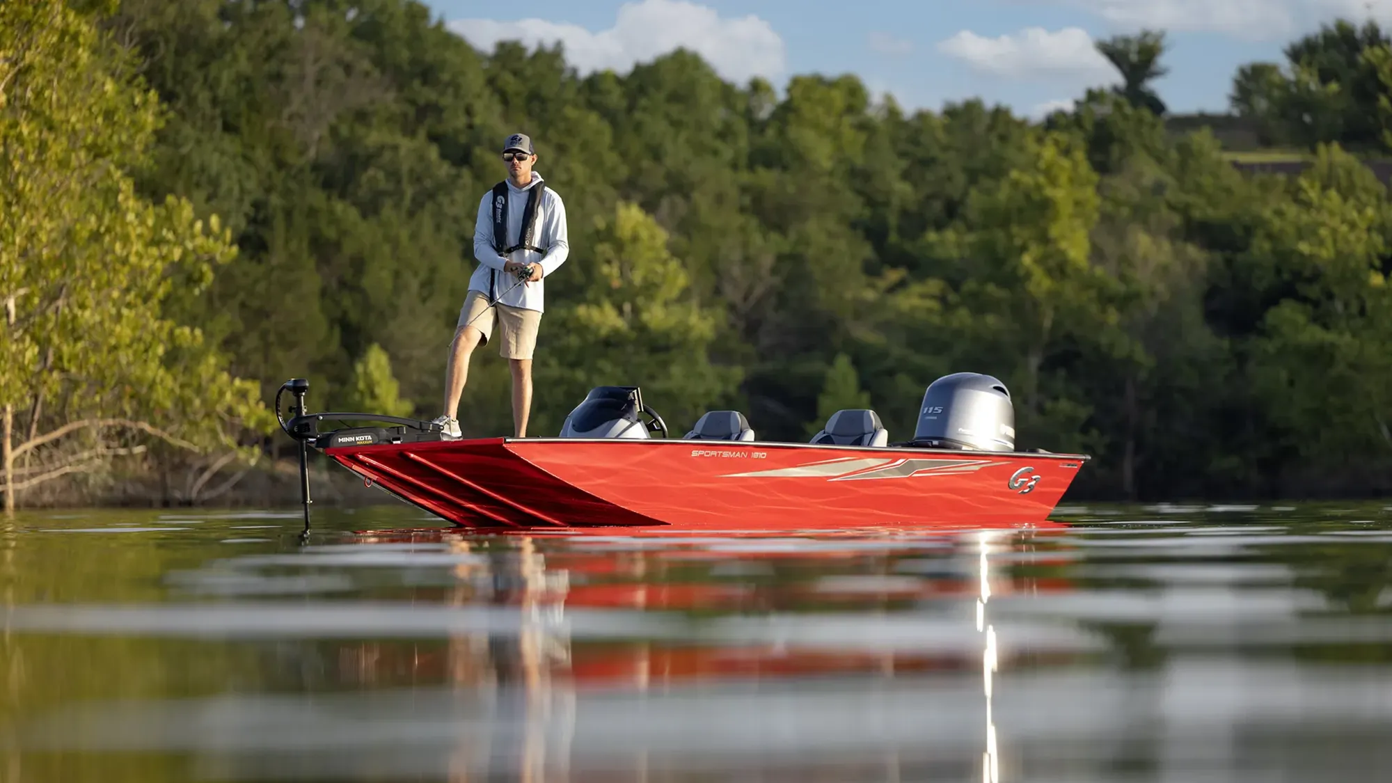 2027 G3 Sportsman 1810 PFX - Flame Red