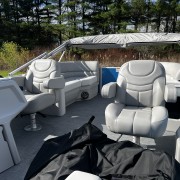 2026 Godfrey EX2086SBX Pontoon Boat - Oceanside/White