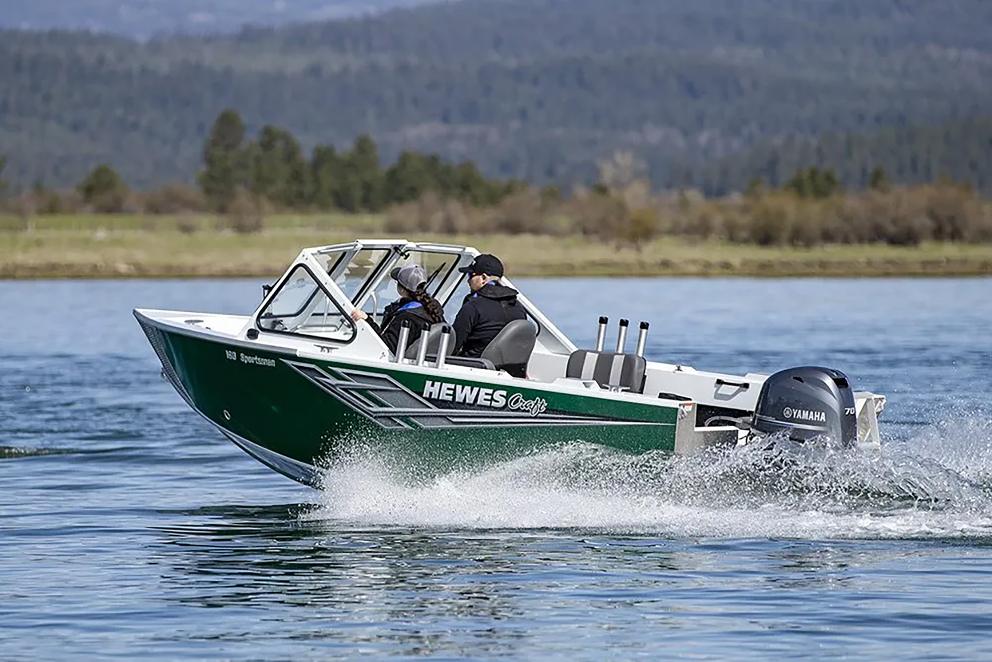 2027 Hewescraft Sportsman 180 - Gray/White