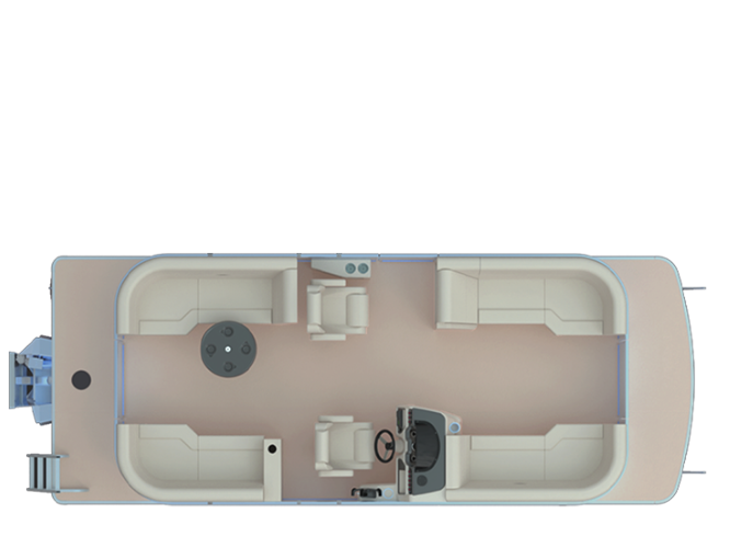 2026 Godfrey EX2286SBX Tripletoon - Sage/Black
