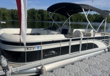 2018 Bennington 23GPD Elliptical - Midnight Black