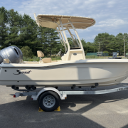 2025 Scout 195 Sportfish - White