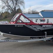 2025 Hewescraft Sportsman 180 - Red/Black