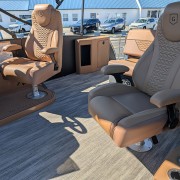 2025 Godfrey MC235SFL Triple Pontoon Boat - Matte Black/Black