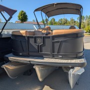 2025 Godfrey MC235SFL Triple Pontoon Boat - Matte Black/Black