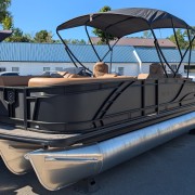 2025 Godfrey MC235SFL Triple Pontoon Boat - Matte Black/Black